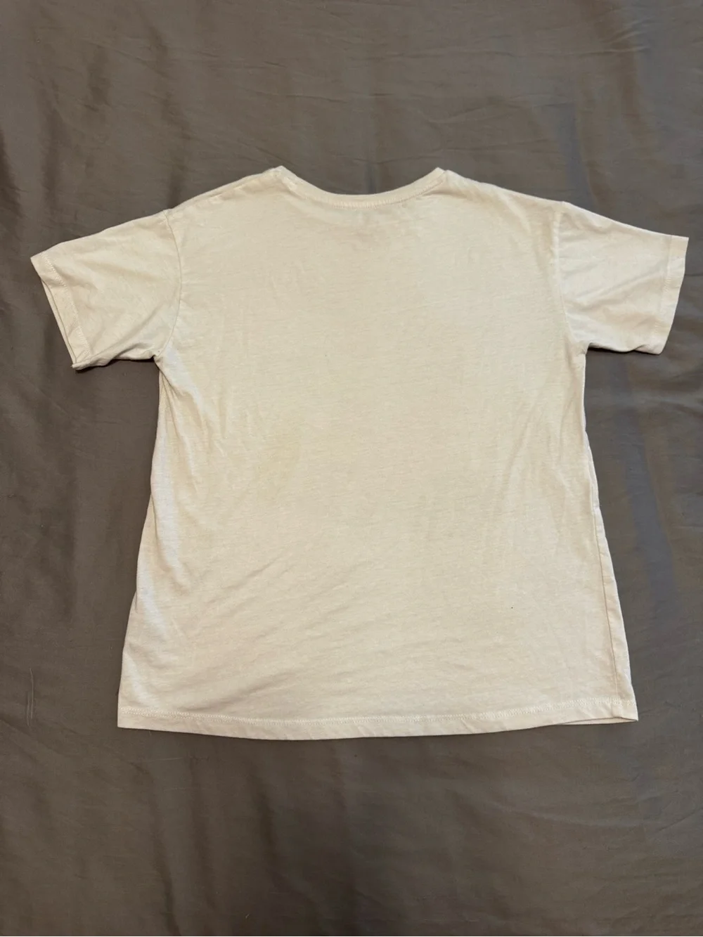 wonder nation White Tee with Pink Daytona Beach Graphic